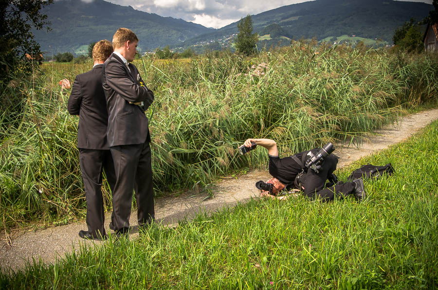 Hochzeitsfotograf Christian Meier in Action